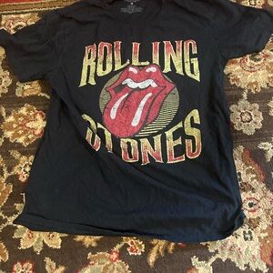 Rolling Stones Black Graphic T-Shirt